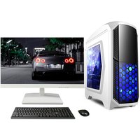 Gamer desktop computer i7 with 24inch monitor desktop PC