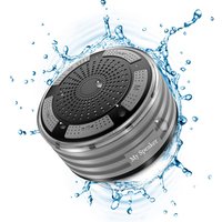 Hottest products on the market waterproof shower bluetooth speaker with led light,fm radio for wholesale