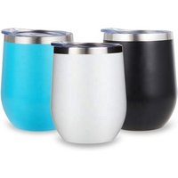 Double Wall Insulated Stainless Steel Mug Sliding Lid
