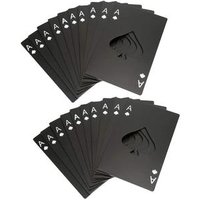 Ace of Spades Beer Cap Opener Credit Card Size Casino Poker Bottle Opener