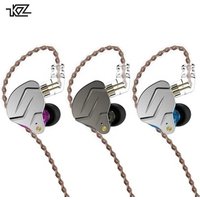 New KZ ZSN Pro 1BA+1DD Hybrid technology HIFI Bass Metal In Ear Earphones