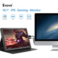 Portable Gaming Monitor, Eyoyo 10 inch IPS Portable Seceond Screen 2560x1600 High Resolution for PC Laptop Compatible