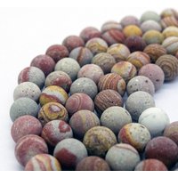 Wholesale Red Zebra Jasper Jewelry Making Beads Natural Red Zebra Jasper Gemstone Loose Beads