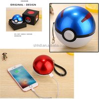 Popular Pokeball Power Bank from China Ball Shape Power Bank 10000mah