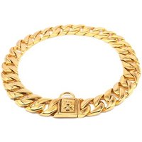 Heavy Duty Metal Chain Dog Collar