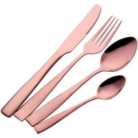 Eco Friendly Reusable Rose Gold Cutlery Set