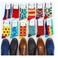 Happy Socks Colourful Jacquard Dress Socks