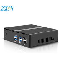 XCY Mini PC Intel Core i3 4010Y i5 4200Y i7 4610Y Dual Core Fanless Mini Desktop PC VGA WiFi Nettop HTPC