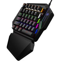 GameSir GK100 Wired Mechanical Blue Switches PC Gaming Bluetooth Keyboard for FPS Mobile Games