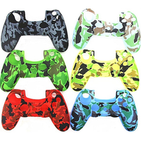 Good Quality Multiple Camo Color PS4 Controller Shell Silicone Skin Case for PS4 Controller