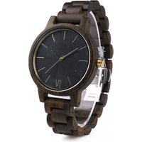 Sample Black Sandal Custom Your Own Logo Wood Watch