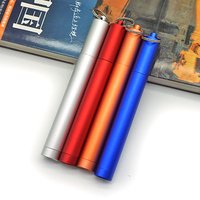 Creative Stainless Steel Telescopic Drinking Straw Reusable Foldable Collapsible Straw