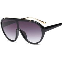 Qmoon brand design bulk buy OEM custom logo oversized sunglasses