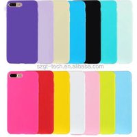 2019 Cell phones case soft TPU candy color back cover case for iphone X 7 8 10 plus