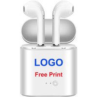 Free LOGO Print i7s Wireless Earbuds, DHL Worldwide Fast Shipping I7 TWS BT 5.0 Earphones Best Quality True Wireless Headphones