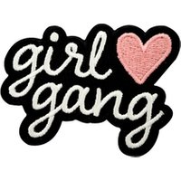 Heat Transfer Patch On Clothes Embroidery Patch of Custom Words Iron On Clothing Patches