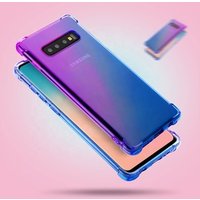 Free Sample Air Cushion Amour Gradient TPU Cover Shockproof Silicone Case for Samsung Galaxy S10 Case for S10 plus