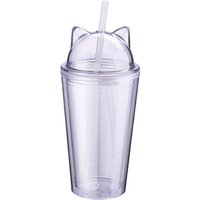 Double Wall Plastic Milk Tea Cup Lid