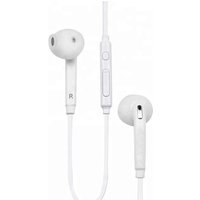 Best Price white 3.5mm jack in-ear wired earphone with mic earbuds earphone for Android systems Galaxy s8 mp3