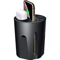 For AirPods 10W fast wireless car charger mount YY-X9A for mobile phone accessories wireless car cup holder charger