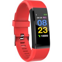 cheapest 115plus Smart watch 2019 reloj inteligente IP67 Waterproof long standby Heart rate Blood pressure Smartwatch