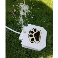 outdoor dog water fountain dog pet fountain