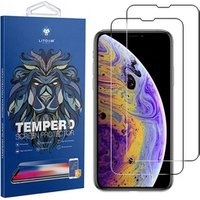 For iphone x / xs tempered glass screen protector 2 pack, 2.5D 0.33mm 9h glass for iphone x xs screen protector