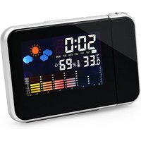 Digital Projection Weather Station Alarm Clock Desktop or Wall