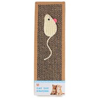 Sisal Hemp Card Cats Scratch Board Durable Mouse Fish Pattern Scratching Post For Kitten Grinding Nail Cat Scratcher Toy