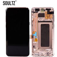 Soultz S8 PLUS amoled lcd display screen for samsung galaxy s8 plus G955f with frame replacement lcd digitizer assembly original