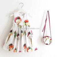Sleeveless Flower Summer Dress