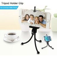 HAWEEL Flexible Octopus Tripod Holder Clip Mobile Accessories Face Recognition Phone Holder
