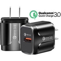 USB Charger Quick Charge 3.0 Adapter US EU Plug Travel Single USB Wall Mobile Phone Charger for iPhone Samsung Xiaomi
