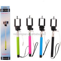 Wholesale Monopod Selfie Stick Z07-5S Portable Extendable Handheld cable take pole selfie stick