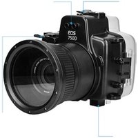 meikon 750D news PC case ipx8 design waterproof underwater housing for canon camera 750D(18-55)mm lens