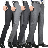 Flat Front Dress Trousers