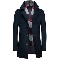 Long Wool Winter Coat
