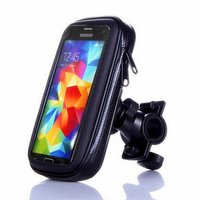 Waterproof phone bag mobile phone holder for bike scooter handlebar