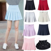 Pleated Casual Skirt