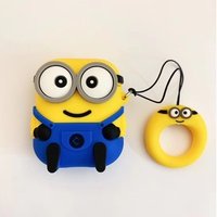 For airpods minion case cover with jeans new