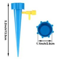 Plant Waterer Self Watering Devices, Vacation Potted Plant Watering Spikes Automatic Drip Irrigation Water Stakes System