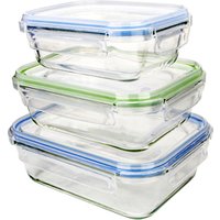 Microwavable Borosilicate Glass Food Container