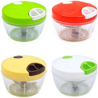 Top Sale Hand Chopped Onion Garlic Mini Food Chopper Chip Cutter Manually Pull On The Rope Vegetable Shredder