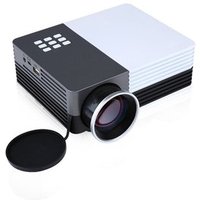 GM50 Mini LED Projector HD LCD Home Cinema Theater TV Projector 19201080 3D Video Projectors with Keytone Correction Support Out