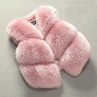 Light Faux Fox Fur Gilet