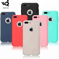 Hot selling Candy soft silicone case for iphone 7 8 x