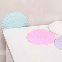 1PCS Wall Thickening Mute Door Fenders Golf Styling Rubber Fender Handle Door Lock Protective Pad Protection Home Wall Sticker