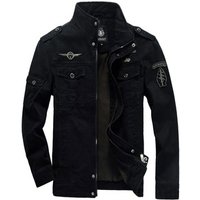 2019 Autumn Casual Design High Quality Outwear custom Plus Size winter 100% Cotton Coach Jacket for men