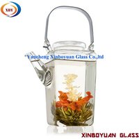 original double wall clear glass teapot 650ml