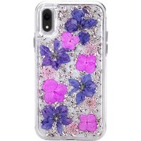 Sparkly Beautiful Flowers Mobile Cover 3D Dried Real Pressed Flower Phone Case For iPhone X XS